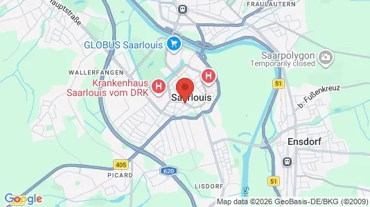 Apartments for rent in Saarlouis - Photo from Google Street View