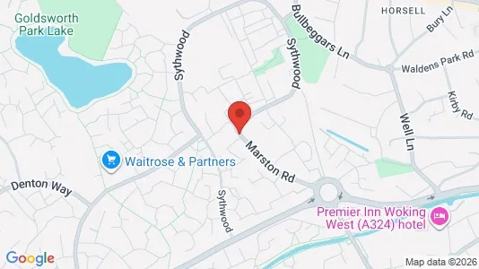 Apartments for rent i Woking - Surrey - kort over placeringen