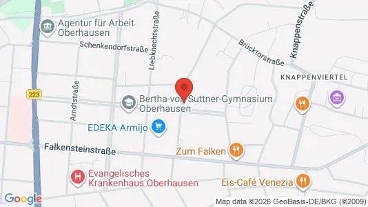 Apartments for rent in Oberhausen - Photo from Google Street View