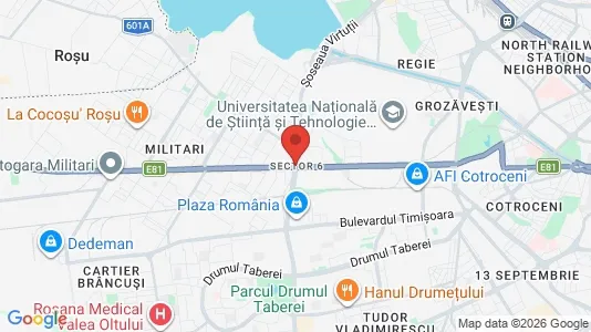 Apartments for rent i Bucharest - Sectorul 6 - kort over placeringen