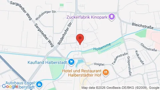 Apartments for rent i Harz - kort over placeringen