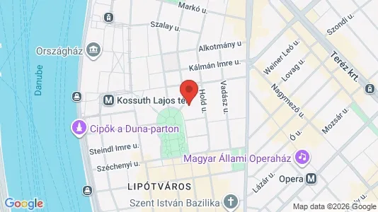 Apartments for rent i Budapest Belváros-Lipótváros - kort over placeringen