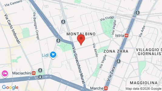Apartments for rent i Milano Zona 1 - Centro storico - kort over placeringen