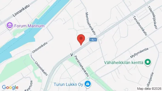Apartments for rent i Turku - kort over placeringen