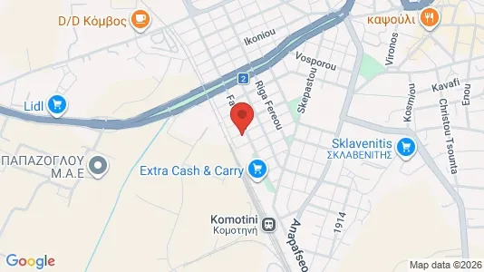 Apartments for rent in Komotini - Photo from Google Street View