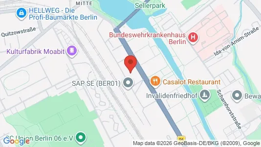 Apartments for rent i Berlin Mitte - kort over placeringen
