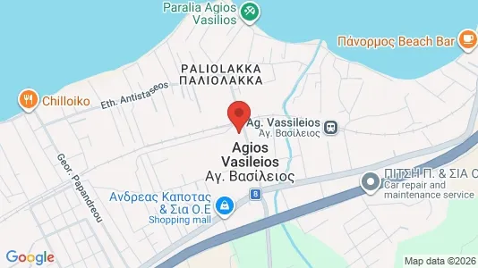 Apartments for rent i Patras - kort over placeringen