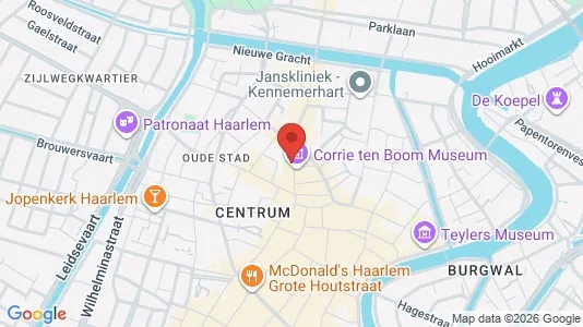 Apartments for rent i Haarlem - kort over placeringen