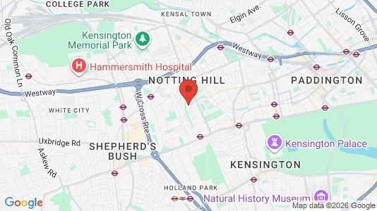 Apartments for rent in London W11 - Photo from Google Street View