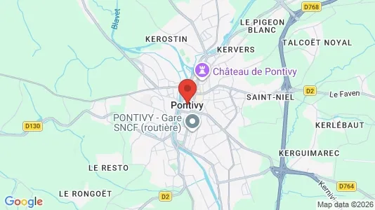 Houses for rent in Pontivy - Photo from Google Street View