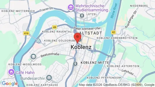 Apartments for rent in Koblenz - Photo from Google Street View