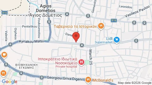 Apartments for rent in Nicosia Agios Dometios - Photo from Google Street View