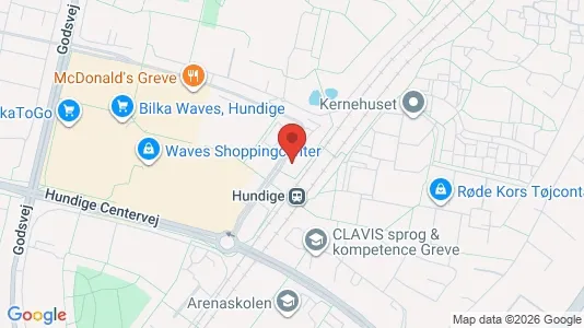Apartments for rent i Greve - kort over placeringen