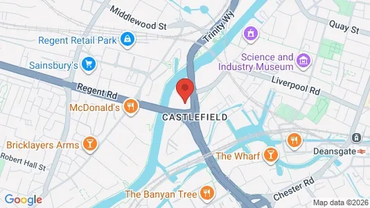 Apartments for rent in Manchester - Lancashire - Photo from Google Street View