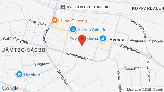 Apartments for rent in Avesta - Photo from Google Street View