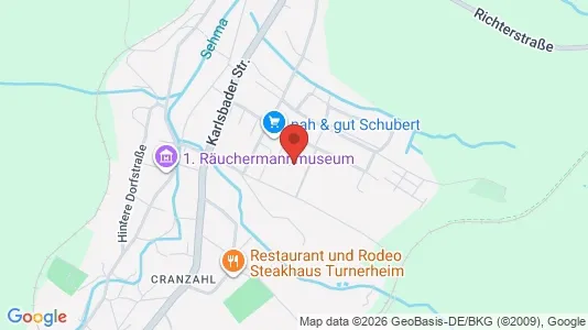 Apartments for rent i Erzgebirgskreis - kort over placeringen