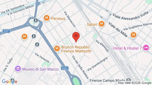 Rooms for rent in Florence - Photo from Google Street View