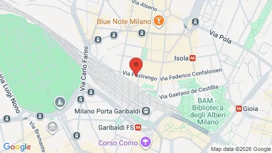 Apartments for rent i Milano Zona 9 - Porta Garibaldi, Niguarda - kort over placeringen