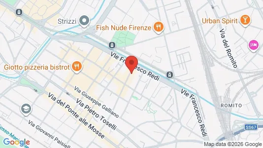 Rooms for rent i Florence - kort over placeringen