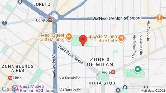 Apartments for rent i Milano Zona 3 - Porta Venezia, Città Studi, Lambrate - kort over placeringen