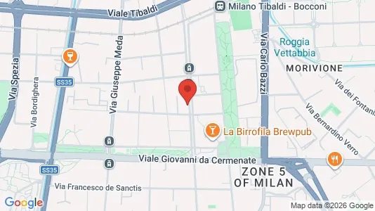Rooms for rent in Milano Zona 5 - Vigentino, Chiaravalle, Gratosoglio - Photo from Google Street View