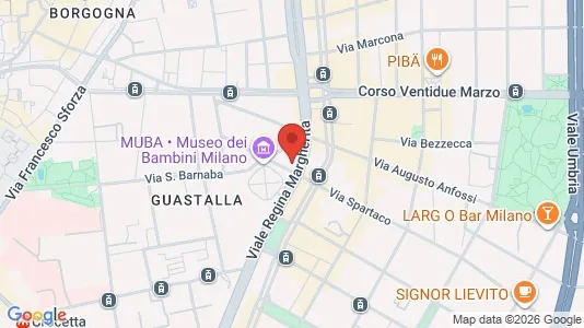 Rooms for rent i Milano Zona 1 - Centro storico - kort over placeringen