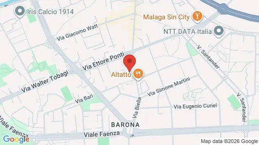 Rooms for rent i Milano Zona 6 - Barona, Lorenteggio - kort over placeringen
