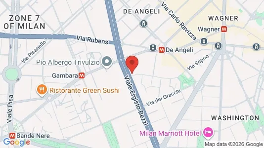 Rooms for rent i Milano Zona 6 - Barona, Lorenteggio - kort over placeringen