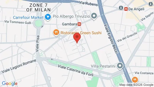 Rooms for rent in Milano Zona 6 - Barona, Lorenteggio - Photo from Google Street View