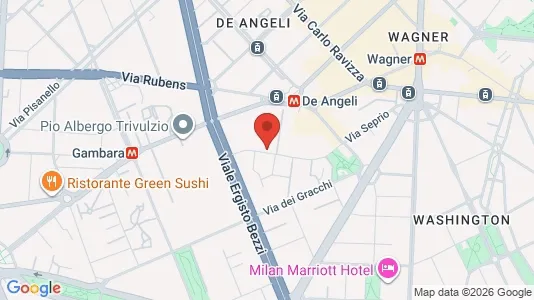 Rooms for rent i Milano Zona 6 - Barona, Lorenteggio - kort over placeringen