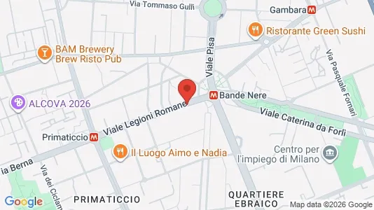 Rooms for rent i Milano Zona 6 - Barona, Lorenteggio - kort over placeringen