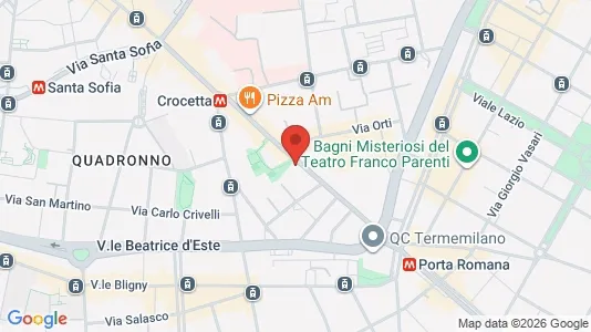 Rooms for rent i Milano Zona 1 - Centro storico - kort over placeringen