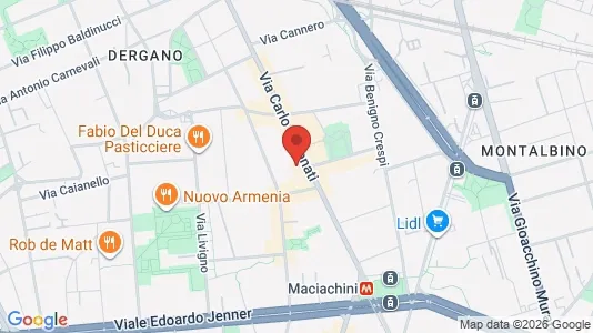 Rooms for rent i Milano Zona 9 - Porta Garibaldi, Niguarda - kort over placeringen
