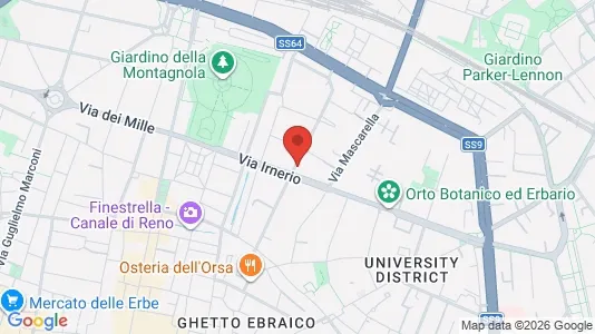 Rooms for rent in Bologna - Photo from Google Street View
