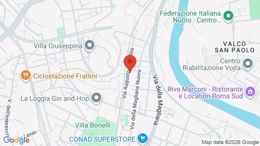 Apartments for rent i Roma Municipio VIII – Appia Antica - kort over placeringen