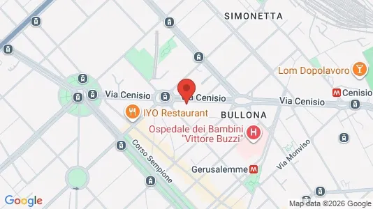 Apartments for rent i Milano Zona 1 - Centro storico - kort over placeringen
