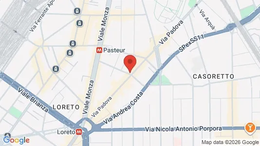 Apartments for rent i Milano Zona 2 - Stazione Centrale, Gorla, Turro, Greco, Crescenzago - kort over placeringen