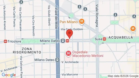 Apartments for rent i Milano Zona 1 - Centro storico - kort over placeringen