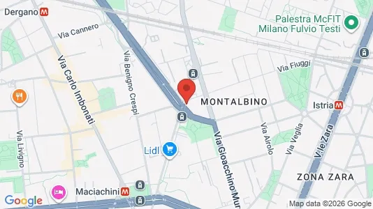 Apartments for rent i Milano Zona 9 - Porta Garibaldi, Niguarda - kort over placeringen