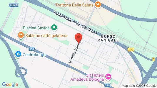 Rooms for rent in Bologna - Photo from Google Street View