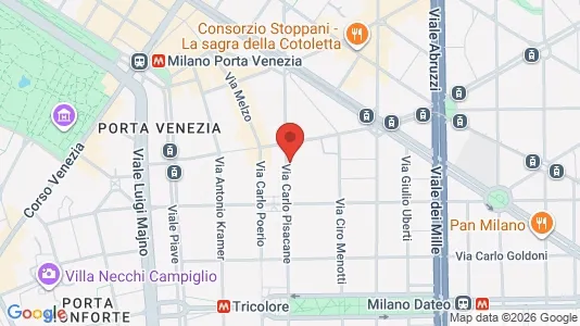 Rooms for rent i Milano Zona 1 - Centro storico - kort over placeringen