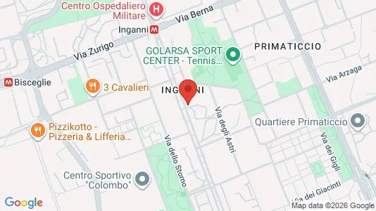 Rooms for rent i Milano Zona 6 - Barona, Lorenteggio - kort over placeringen