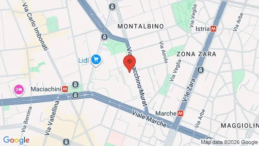 Apartments for rent i Milano Zona 9 - Porta Garibaldi, Niguarda - kort over placeringen