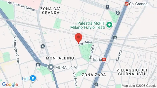 Apartments for rent i Milano Zona 9 - Porta Garibaldi, Niguarda - kort over placeringen