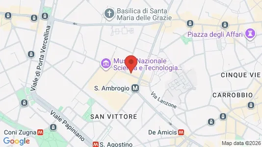 Apartments for rent i Milano Zona 1 - Centro storico - kort over placeringen