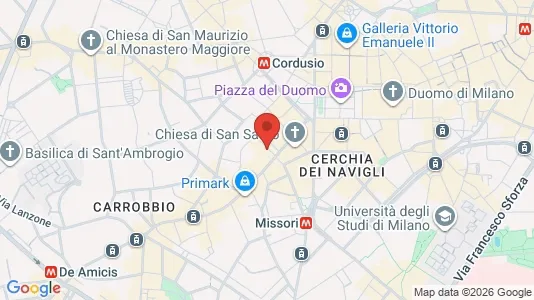 Apartments for rent i Milano Zona 1 - Centro storico - kort over placeringen