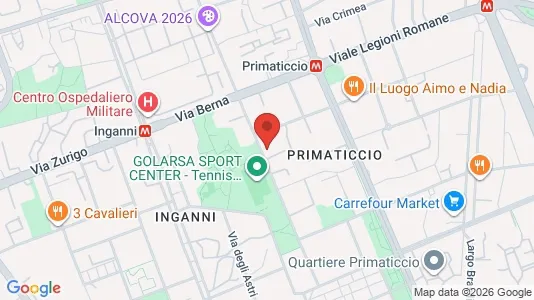 Rooms for rent i Milano Zona 6 - Barona, Lorenteggio - kort over placeringen