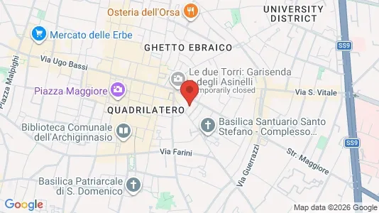 Apartments for rent in Bologna - Photo from Google Street View