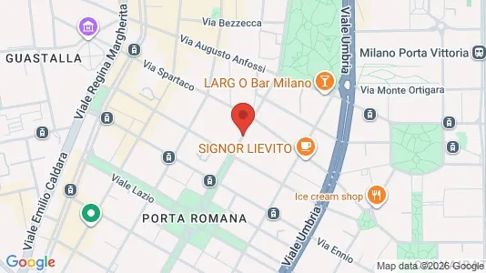 Rooms for rent i Milano Zona 4 - Vittoria, Forlanini - kort over placeringen