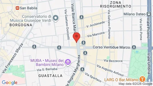 Apartments for rent i Milano Zona 1 - Centro storico - kort over placeringen